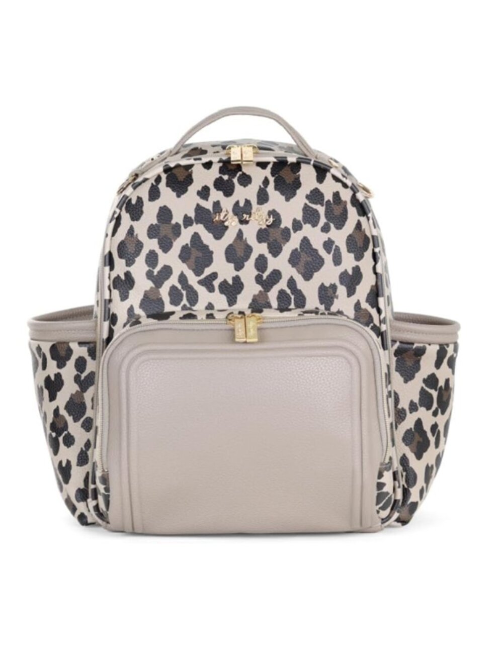 Itzy Ritzy Mini Plus Leopard Diaper Bag Backpack -  New w/ Tags!